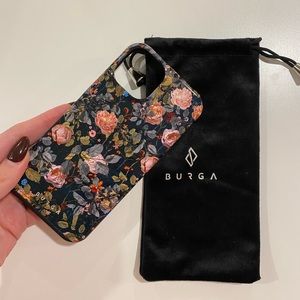 NEVER USED - BURGA Bloomy Garden - Vintage iPhone 14 Case